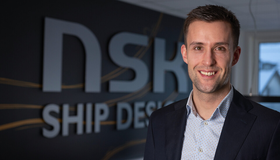 Daglig leder Mats Nygaard Johnsen i NSK Ship Design