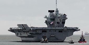 HMS «Queen Elizabeth» vitjar Noreg for første gong