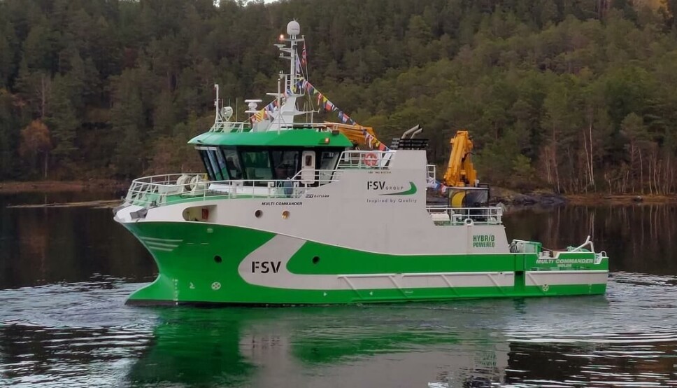 «Multi Commander» er bygg nummer 200 fra Sletta Verft