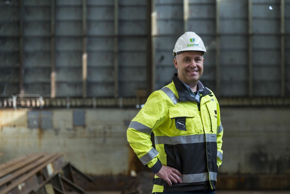 Daglig leder ved Green Yard AS, Hans Jørgen Fedog. Foto: Brklyn