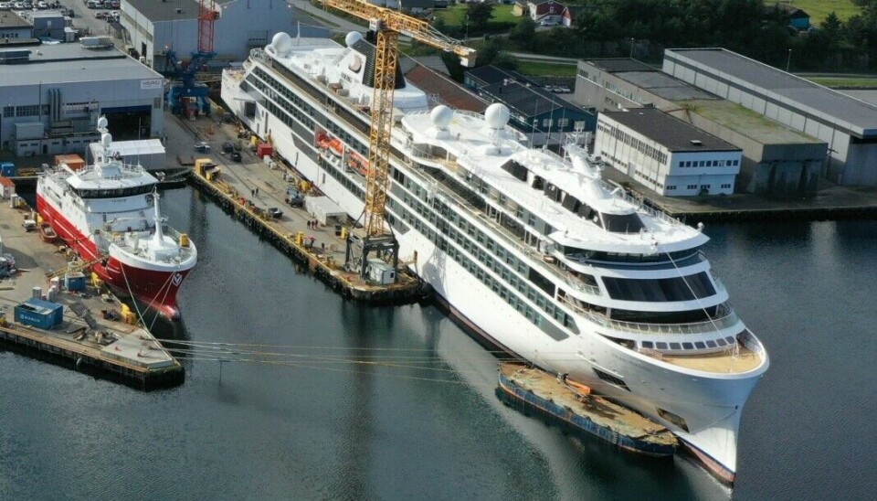 «Viking Polaris» ved VARD Søviknes.