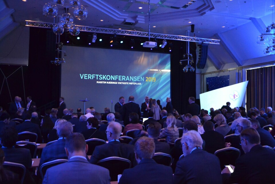 Fra åpningen av Verftskonferansen 2019. Foto: Margarita Savinova