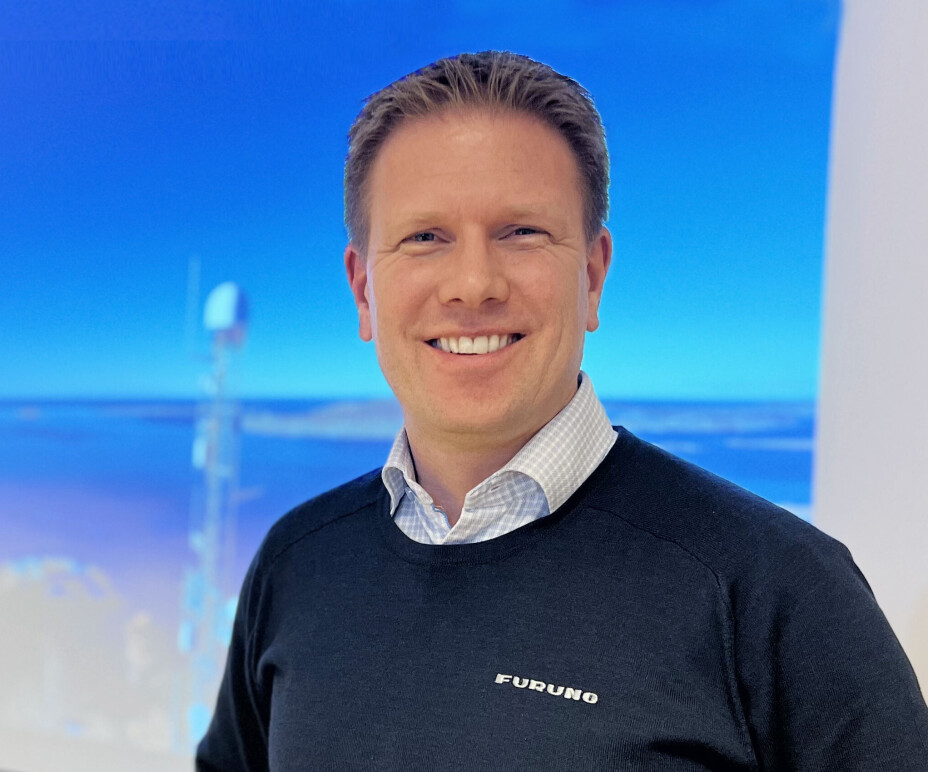 Kenneth Eilertsen, produktansvarleg for vêrradar i Furuno Norge