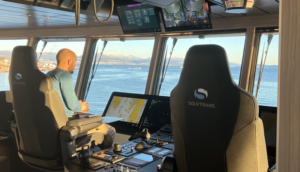 Broen er arrangert med fire operatørposisjoner. Foto:Aas Mek