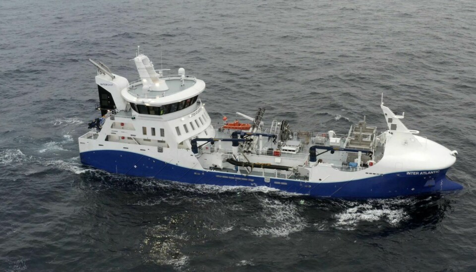 Intership tar levering av brønnbåten «Inter Atlantic».