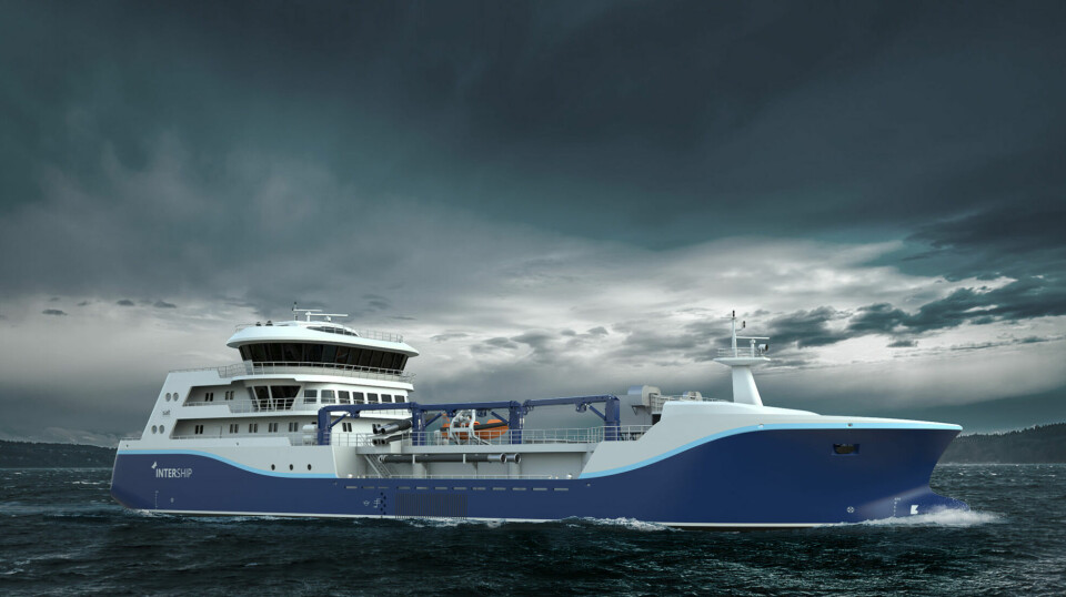 Det nye fartøyet til Intership, «Inter Scotia», er designa av Salt Ship Design.