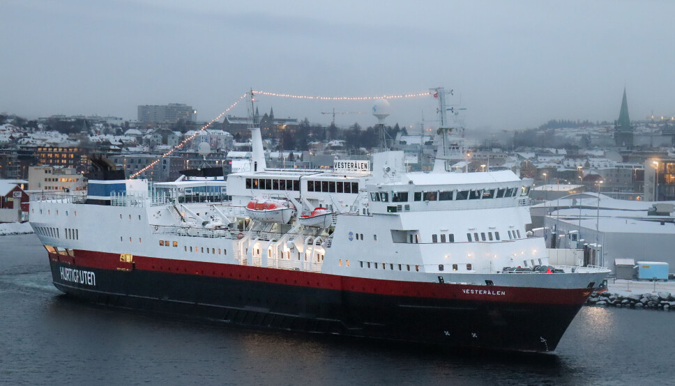 MS «Vesterålen» er pusset opp til sitt 40 års jubileum MS «Vesterålen» er pusset opp til sitt 40 års jubileum