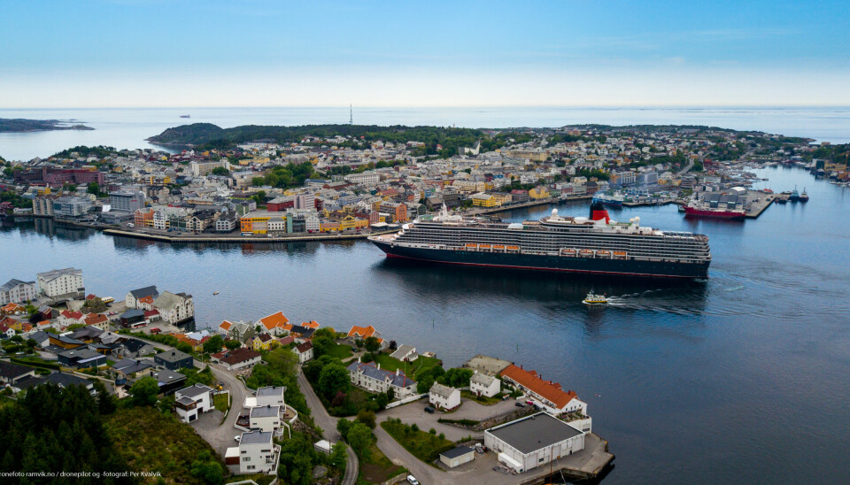 Cruisehavnen i Kristiansund.