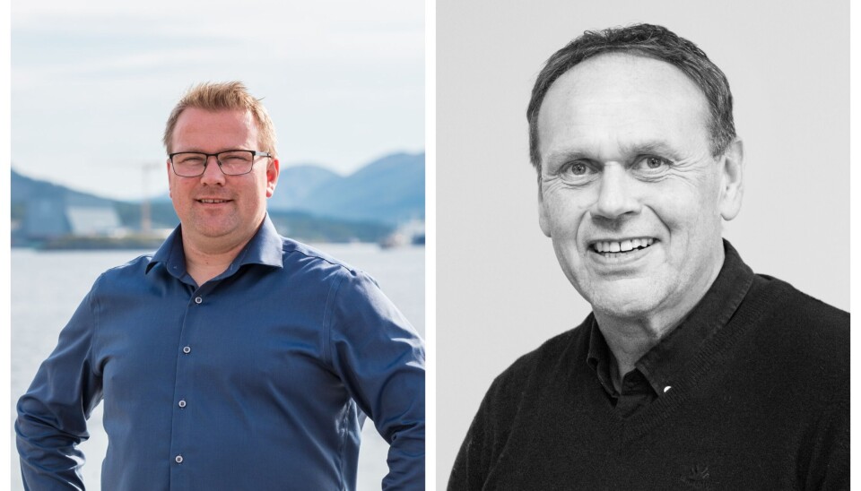 F.v Oddleif Wigdahl og Harry Bøe