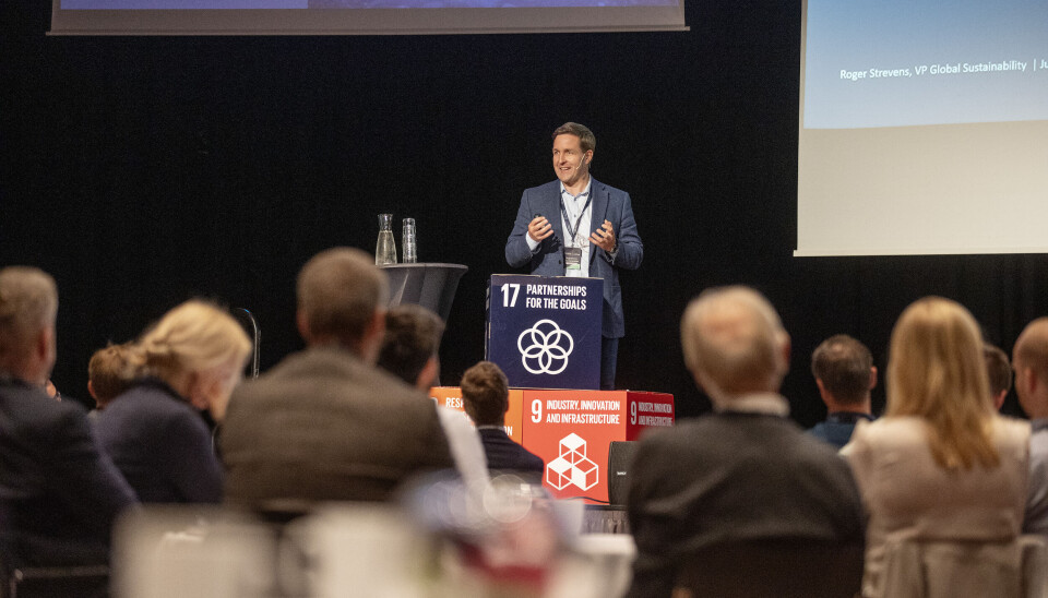 Roger Strevens på Innovation Workshop 2022, Haugesund, Maritim Hall. Roger Strevens på Innovation Workshop 2022, Haugesund, Maritim Hall.