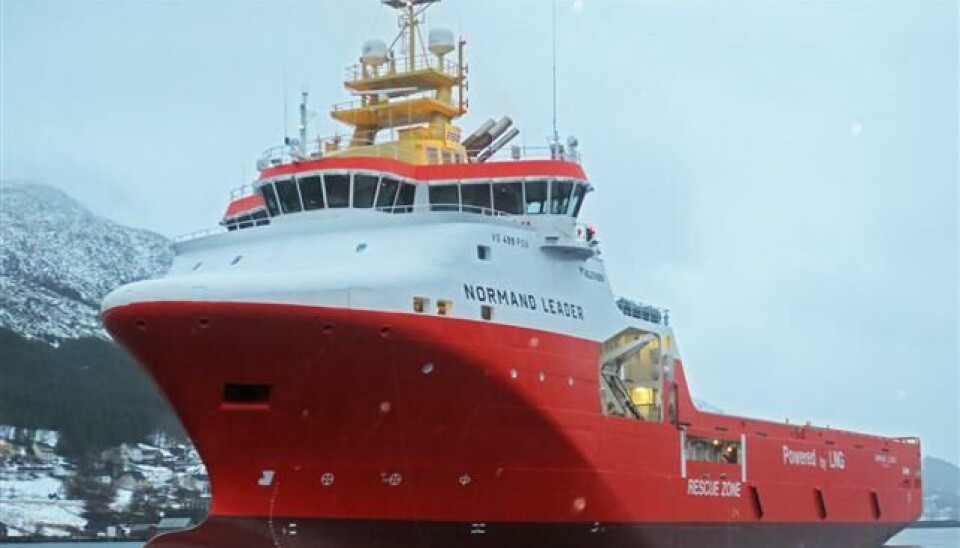 «Normand Leader» mottok pris etter å ha spart 29 prosent drivstoff på langtransport.