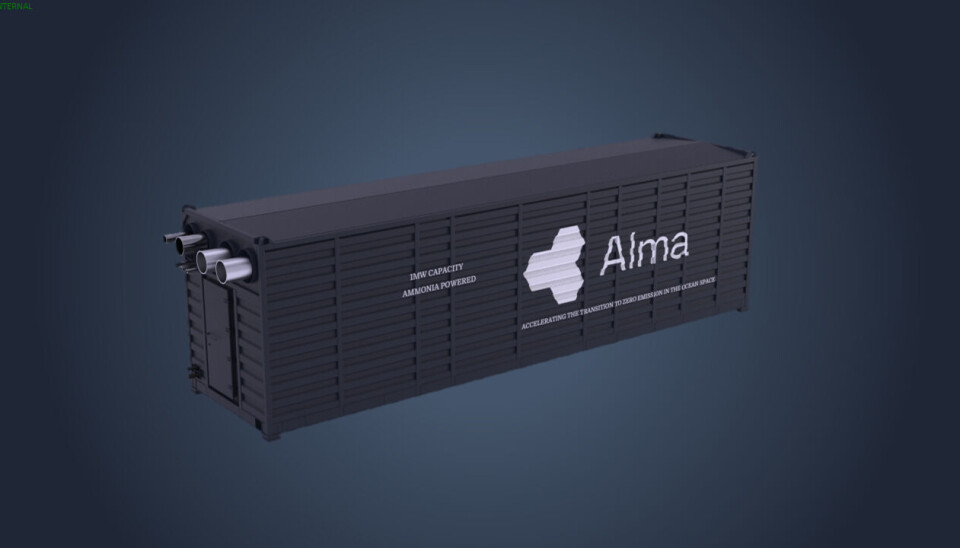 Alma Clean Power har nådd en viktig milepæl: – Glade for at vårt design har blitt godkjent – Alma Clean Power har nådd viktig milepæl i utviklingen av
et maritimt Solid Oxide Fuel Cell-system (SOFC).