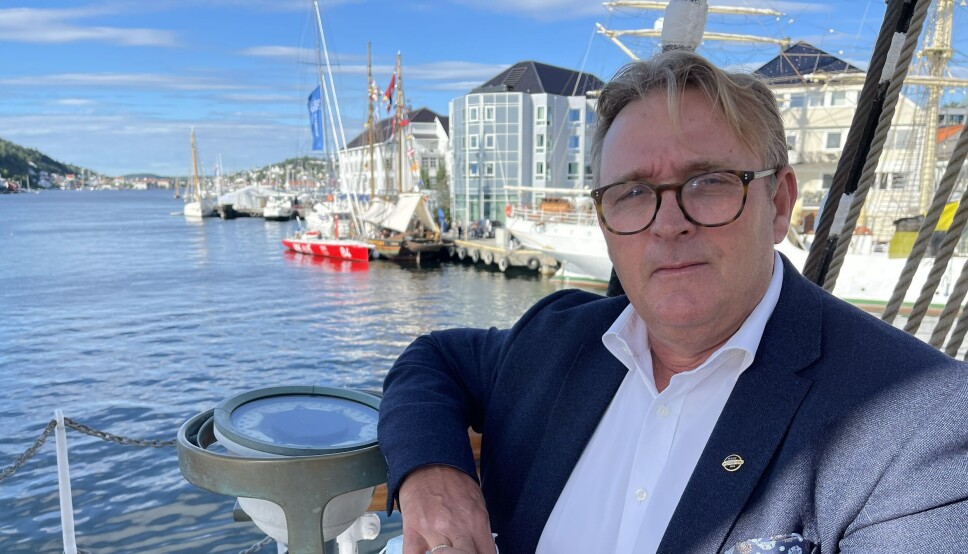 Hans Sande i Norsk Sjøoffisersforbund