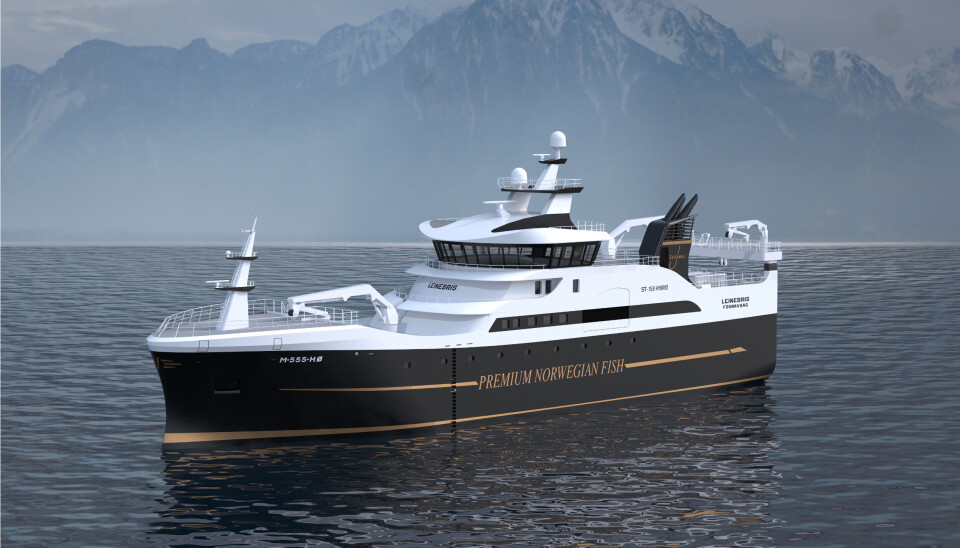 Illustrasjon av nye «Leinebris»