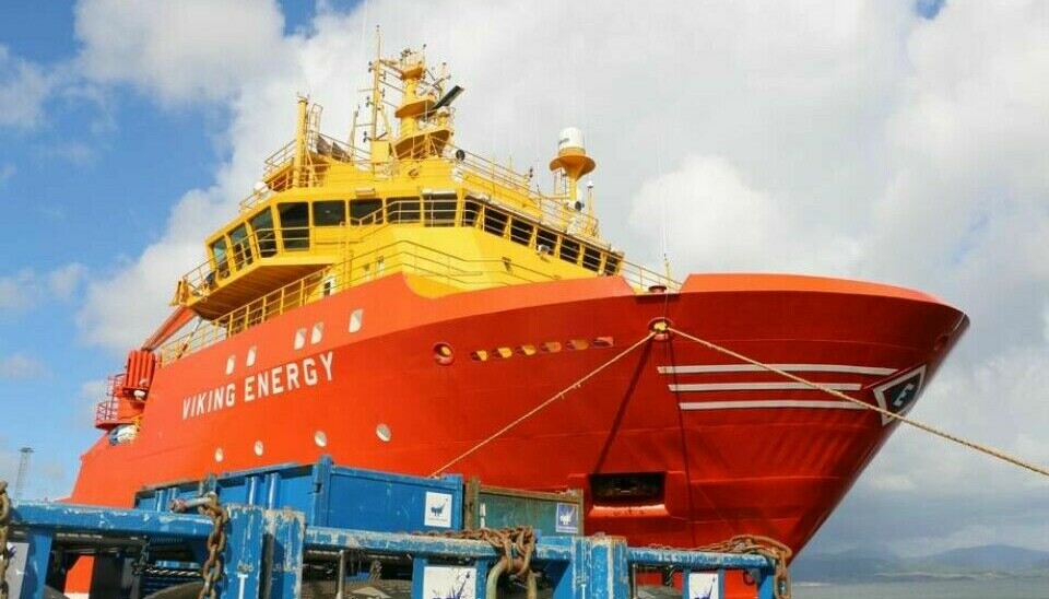 Eidesviks Offshore sin PSV «Viking Energy» er verdens første utslippsfrie offshoreskip.