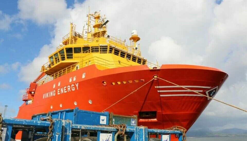 Eidesviks Offshore sin PSV «Viking Energy» er verdens første utslippsfrie offshoreskip. Eidesviks Offshore sin PSV «Viking Energy» er verdens første utslippsfrie offshoreskip.