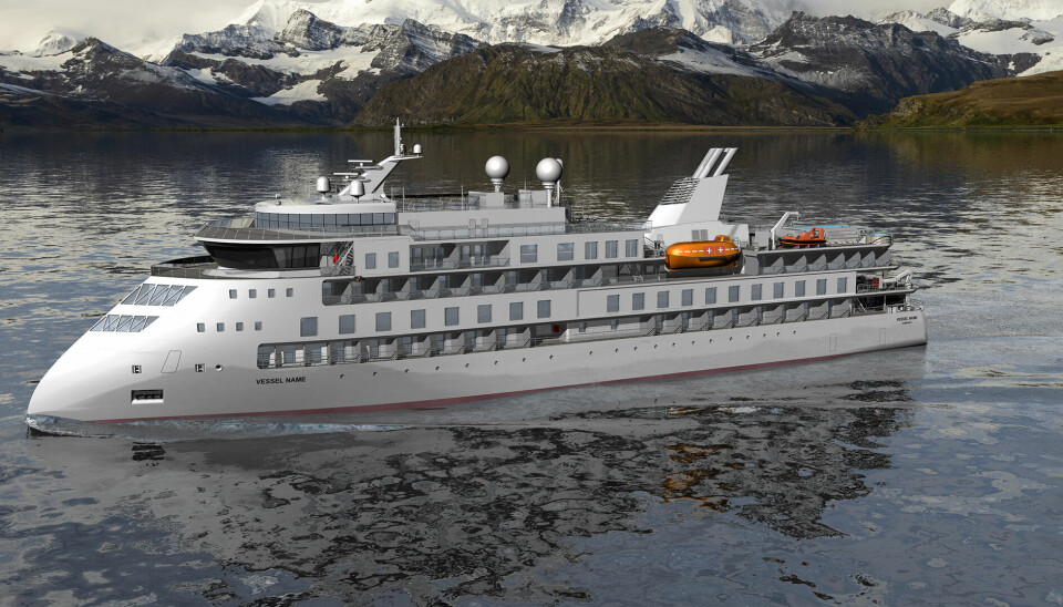 Ulstein har skrive ein cruiseskipsdesignkontrakt for skip nummer sju til SunStone Ship