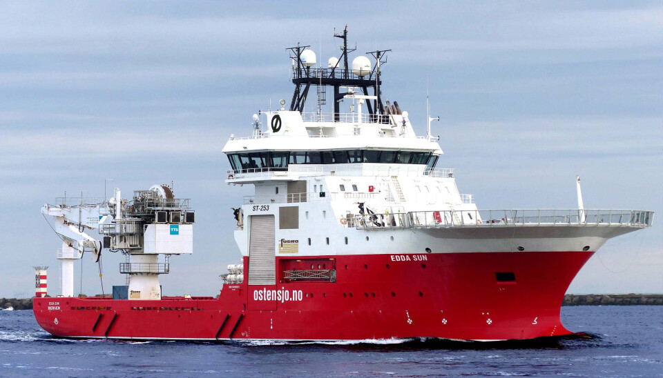 «Edda Sun», som får navnet «Viking Reach». «Edda Sun», som får navnet «Viking Reach».