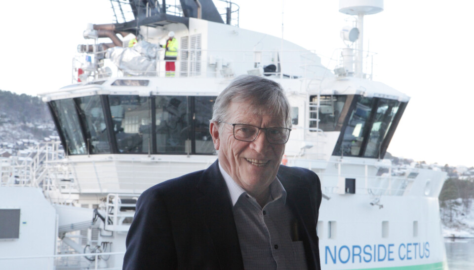 Reder Hans Martin Gravdal er strålende fornøyd med arbeidet som Fjellstrand har gjort.