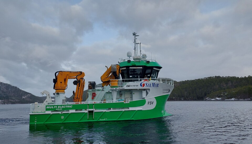 MS «Multi Electric» er overlevert fra Sletta Verft til FSV Group