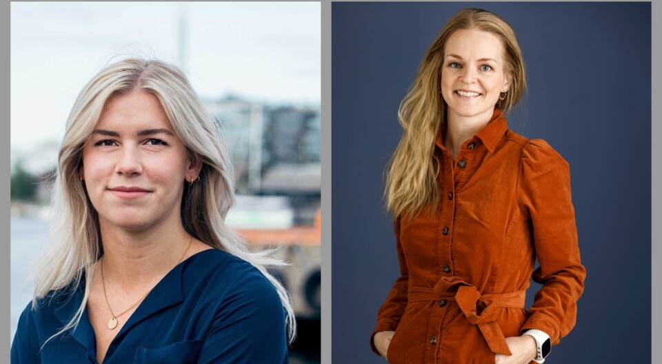 Vivian Jonsson (Maritimt Forum) og Tuva Kantardjiev Wettland (Rederiforbundet) Vivian Jonsson (Maritimt Forum) og Tuva Kantardjiev Wettland (Rederiforbundet)