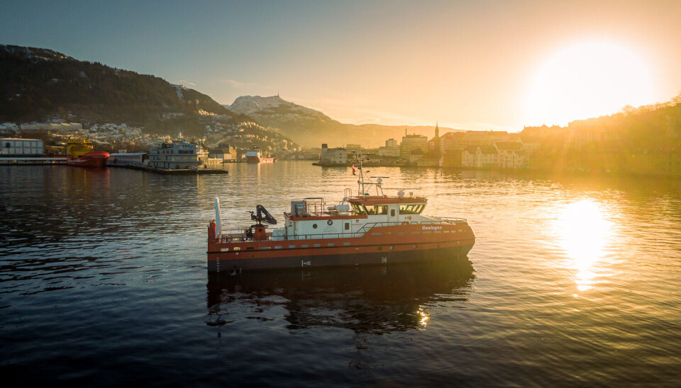 FF «Geologen» er utstyrt med en ROV. FF «Geologen» er utstyrt med en ROV.