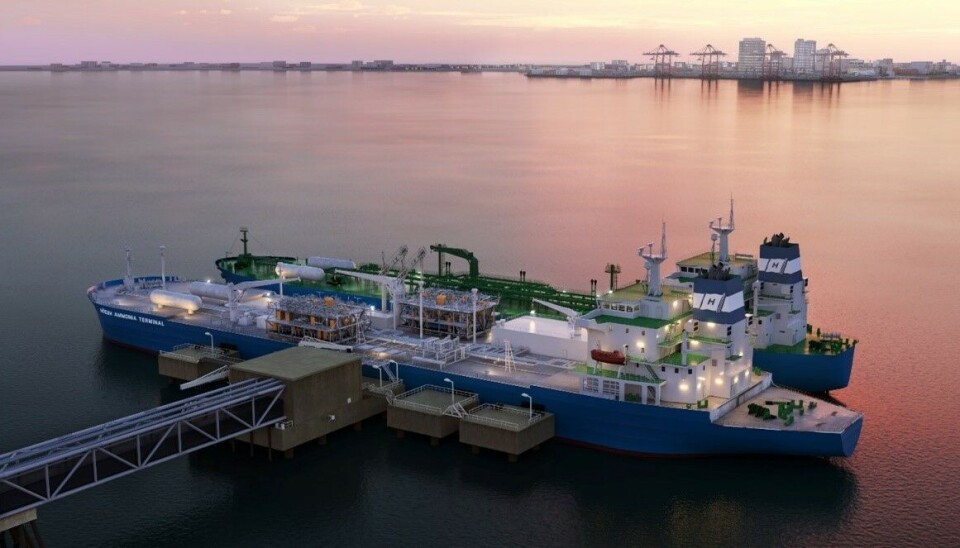 Wärtsilä, Höegh LNG og partnere tar sikte på å utvikle et system for å konvertere ammoniakk tilbake til hydrogen. Systemet vil bli installert ombord på et Höegh LNG-skip, noe som gir en flytende mottaksterminal som kan flyttes etter behov.