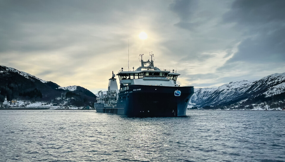 «Ronja Silver» er med sine 92 meters lengde og 20 meters bredde noe lengre enn de andre tre byggene Myklebust verft har levert til Sølvtrans i det siste