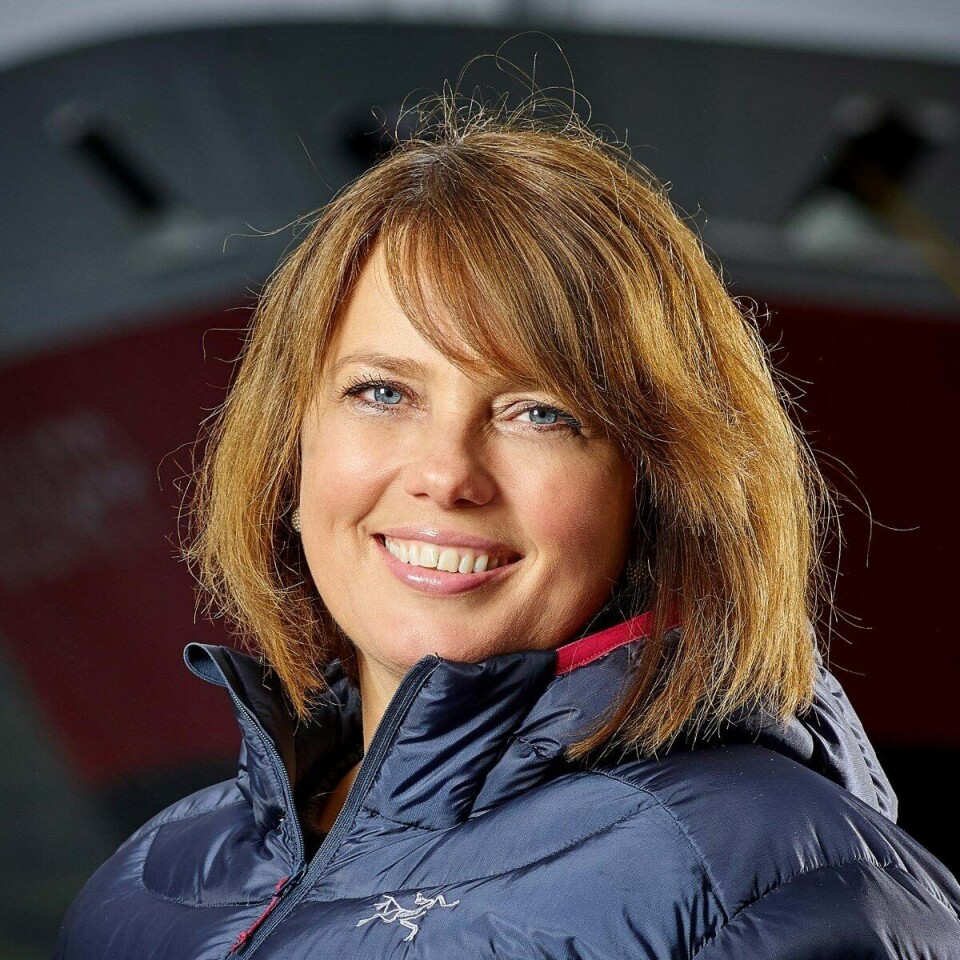 - Vi er glade for løsningen, sier Anne- Marit Bjørnflaten i Hurtigruten. Foto: Hurtigruten.
