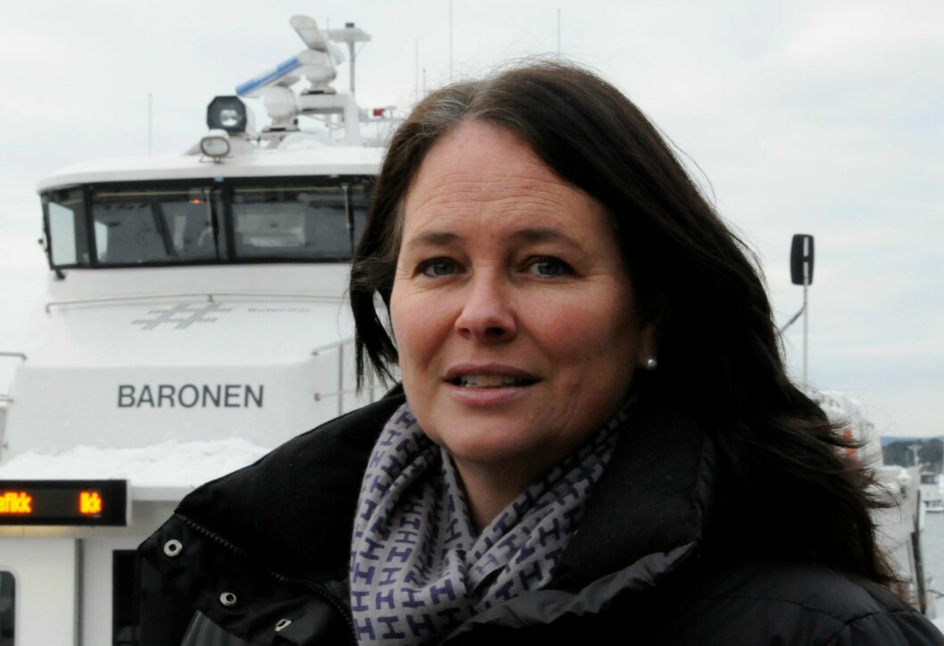 - Vi mener at Hurtigruten seiler ulovlig, sier Hege-Merethe Bengtsson. Foto DNMF.