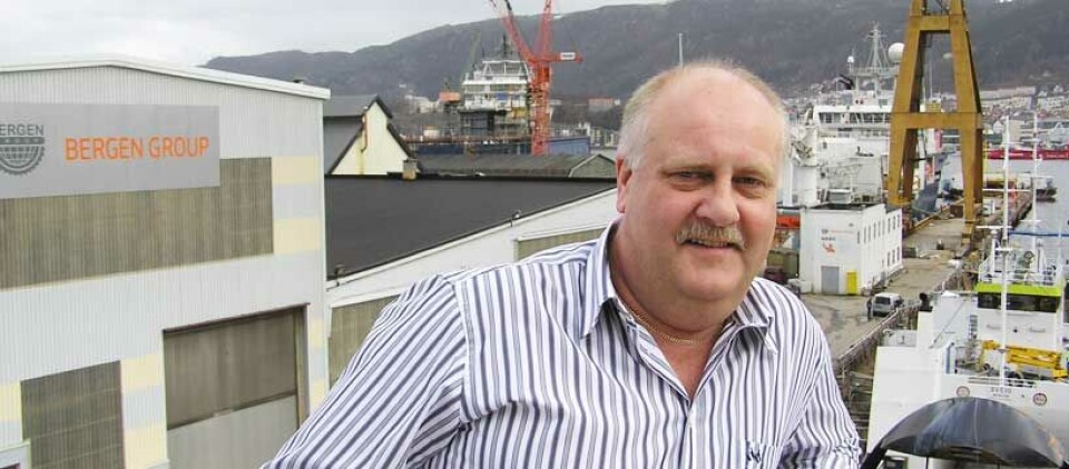 Administrerende direktør Terje Sjumarken i Bergen Group BMV