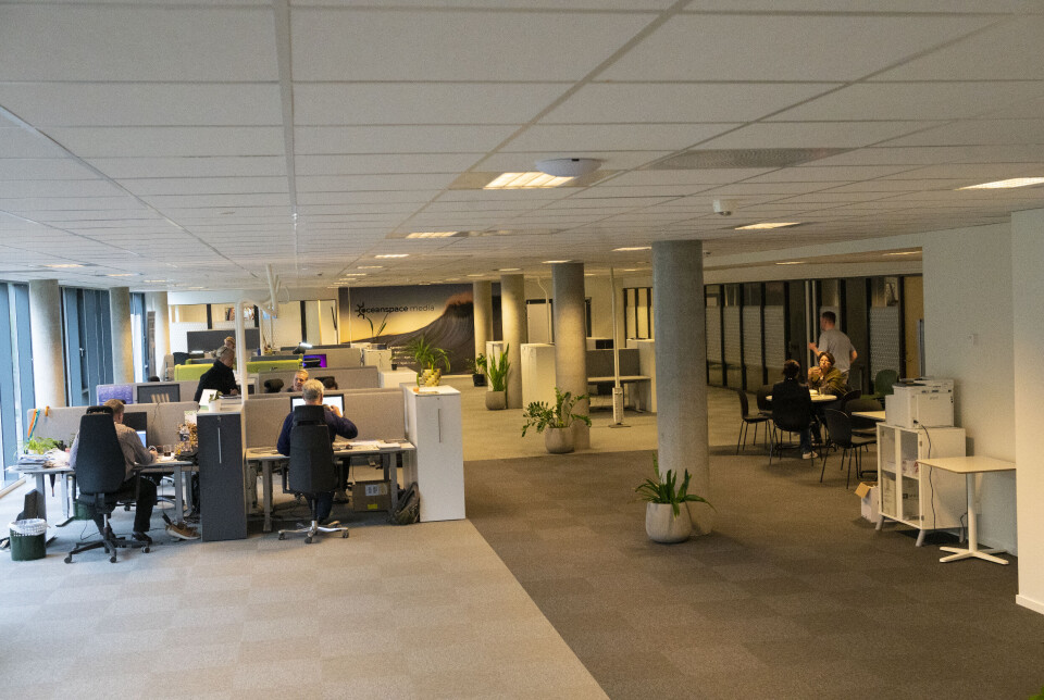 I de nye lokalene i Damsgårdsveien i Bergen vil nærmere 20 mennesker ha sin arbeidsplass knyttet til produksjon av nyheter og fagtidsskrift relatert til havbruks-, skips og fiskerinæringen.