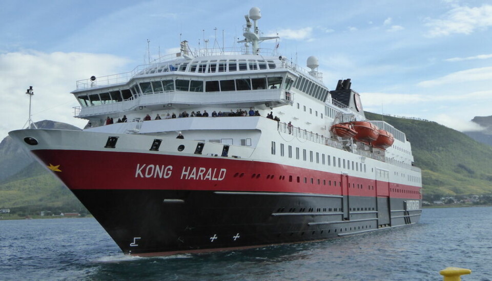 MS «Kong Harald» har blitt oppgradert for 300 millioner kroner.