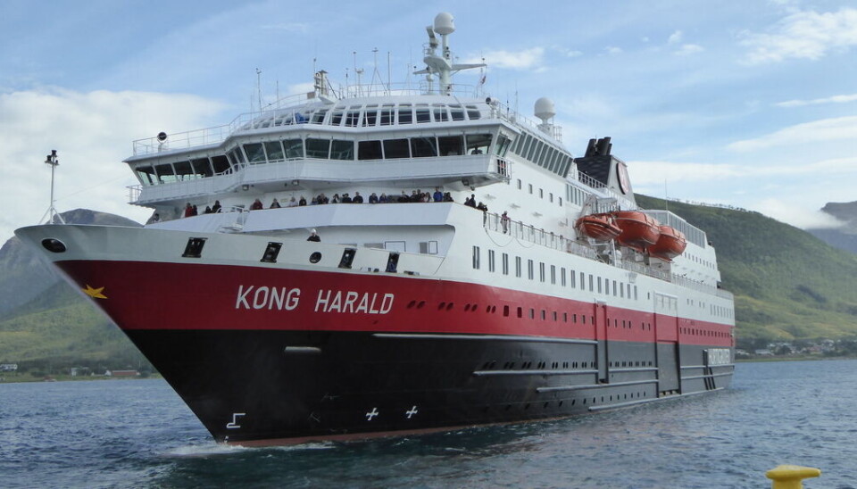 MS «Kong Harald» har blitt oppgradert for 300 millioner kroner. MS «Kong Harald» har blitt oppgradert for 300 millioner kroner.