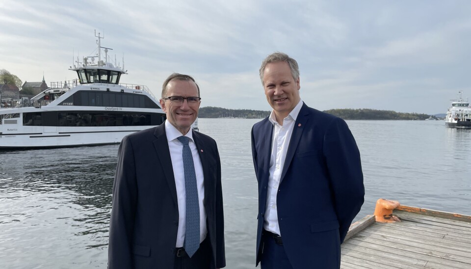 Klima- og miljøminister Espen Barth Eide og samferdselsminister Jon-Ivar Nygård. Klima- og miljøminister Espen Barth Eide og samferdselsminister Jon-Ivar Nygård.