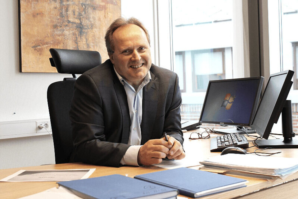Administrerende direktør i Fjord1, Dagfinn Neteland, ser positivt på 2020 til tross for koronautbruddet. Foto: Fjord1