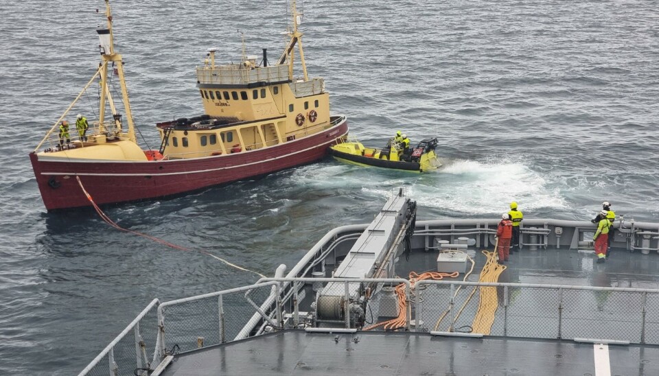 «Isbjørnen 2» er laus og lensa