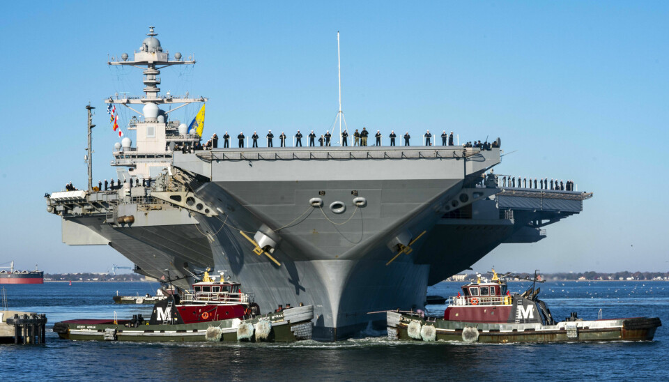 USS «Gerald R. Ford».