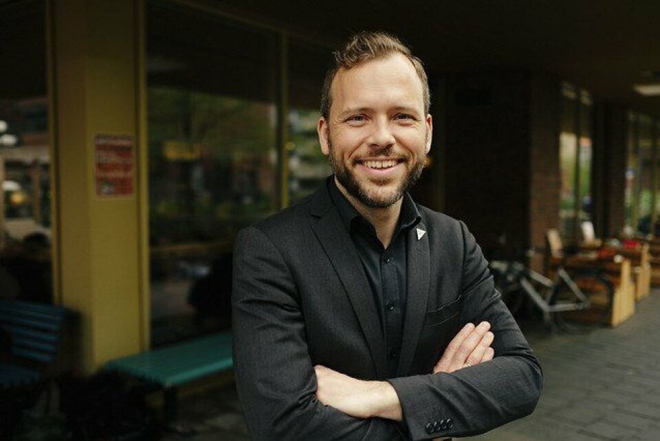 SV-leder Audun Lysbakken. Foto: Åsmund Holien Mo