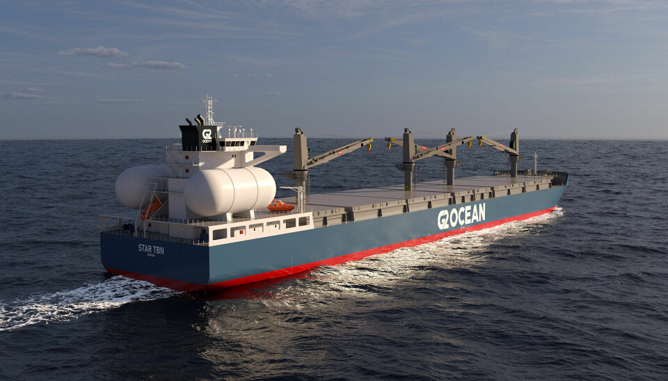 Grieg Maritime Group har bestilt inntil fire slike skip.