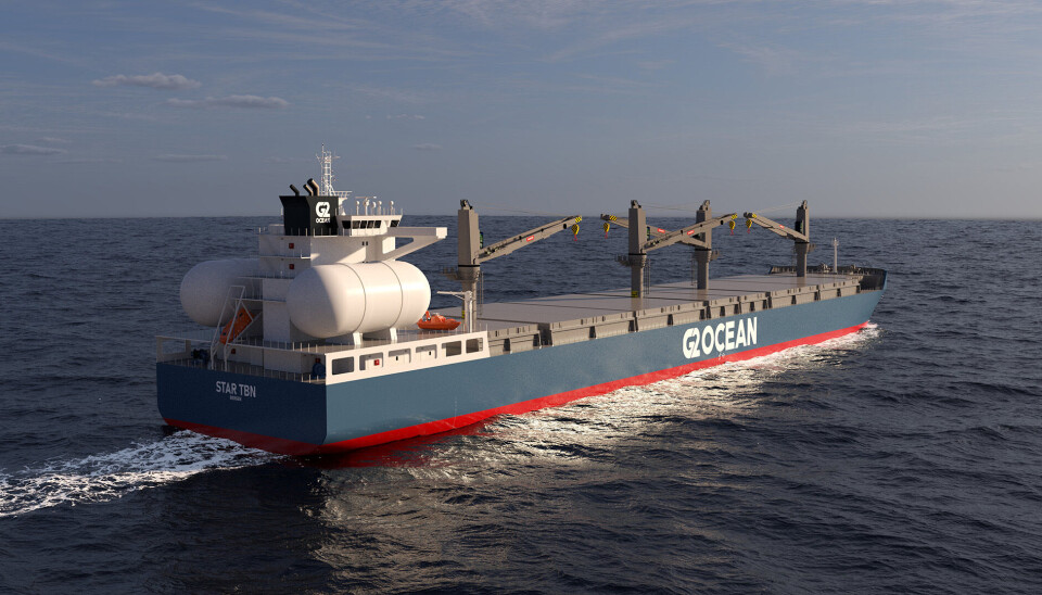 Grieg Maritime Group har bestilt inntil fire slike skip. Grieg Maritime Group har bestilt inntil fire slike skip.