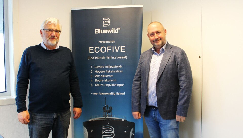 Chief executive, Tore Roaldsnes, and head of administration, Frank Myklebust.