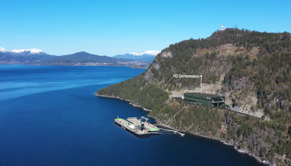 Bildet viser illustrasjoner av deler av anlegget.