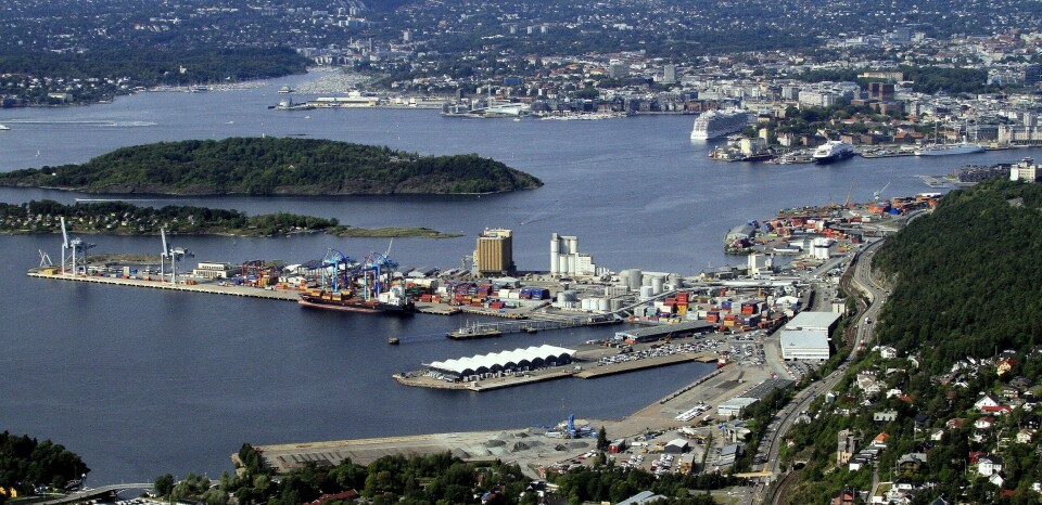 Oslo Havn er rangert som den 3. beste i verden. Foto: Oslo Havn.
