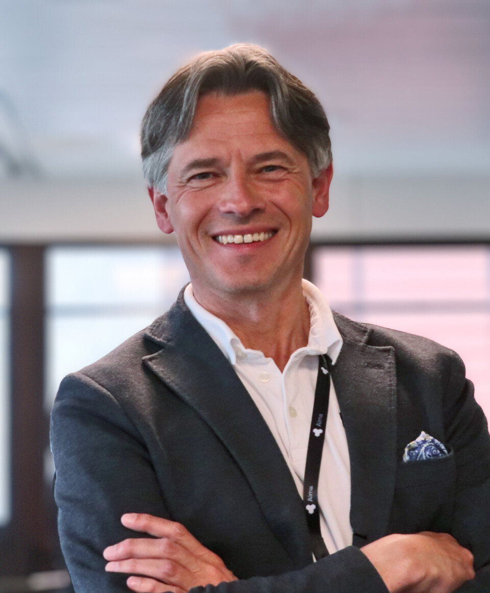 Administrerande direktør i Alma Clean Power, Bernt Skeie. Administrerande direktør i Alma Clean Power, Bernt Skeie.