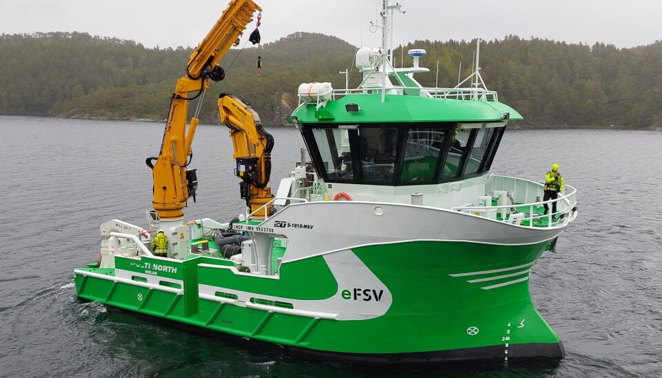«Multi North» er overlevert fra Sletta Verft til FSV Group.