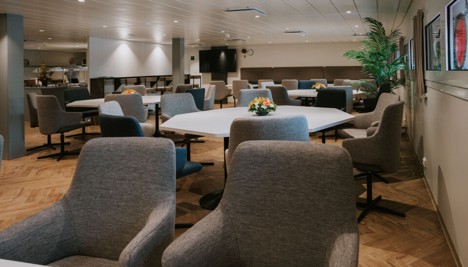Innredningen er gjort av Vard Accommodation.