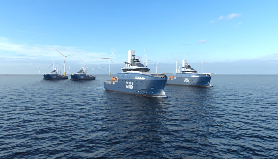 Purus Wind og Vard har valgt Brunvoll som leverandør av fremdrift og manøveringssystemer for to CSOVer.