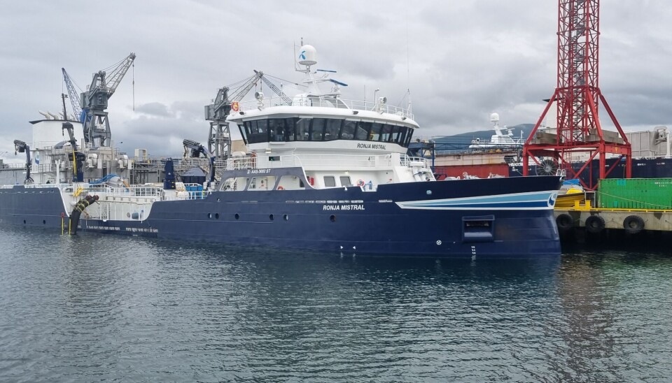 Nybygget Ronja Mistral blir det 37. nybygget Aas Mek. leverer til Sølvtrans.
