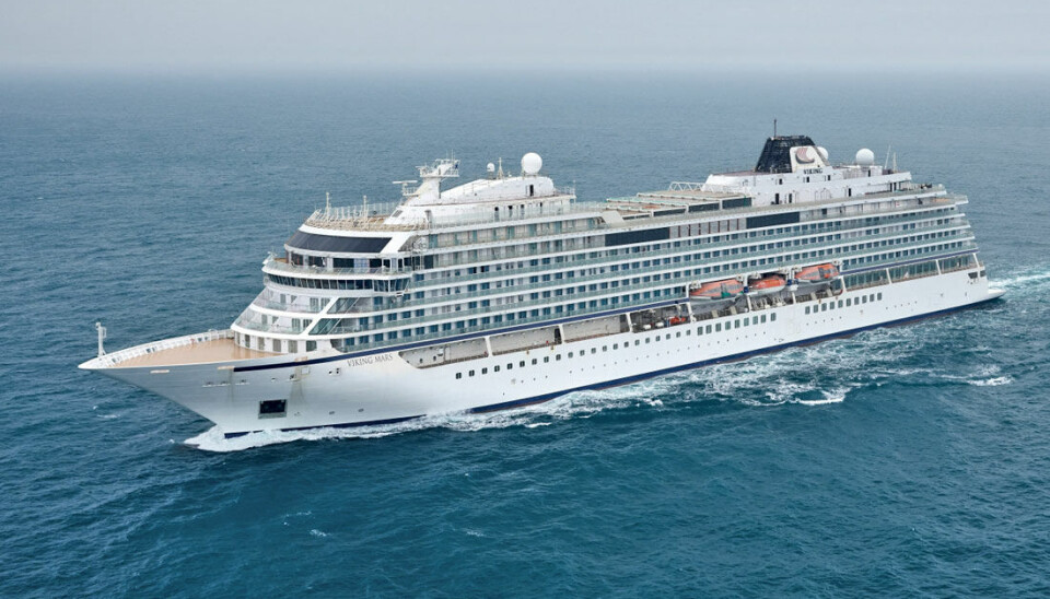 «Viking Mars» ble levert fra det italienske verftet Fincantieri Ancona i mai 2022. «Viking Mars» ble levert fra det italienske verftet Fincantieri Ancona i mai 2022.